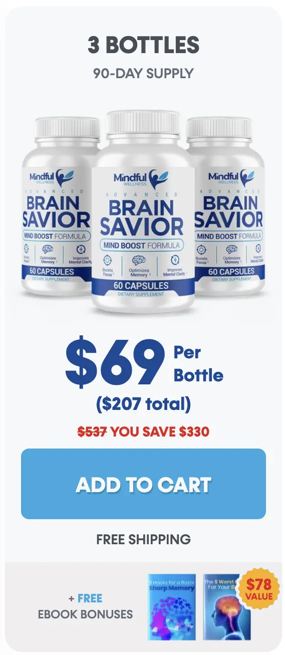 Brain-Savior 3 bottle